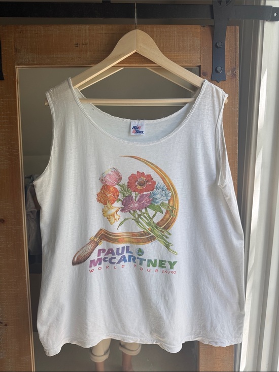 Fun Tees Other - VINTAGE PAUL McCARTNEY WORLD TOUR 1989/90 TANK TOP Size L
